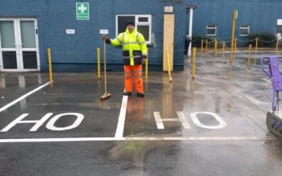 Festive Road Marking Removal