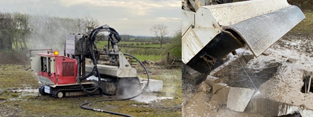 Hydro Demolition robot