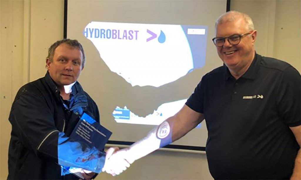 Veteran Stone founder Lee Ellerker at Hydroblast